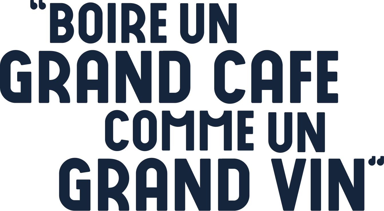 Boire un grand café comme un grand vin